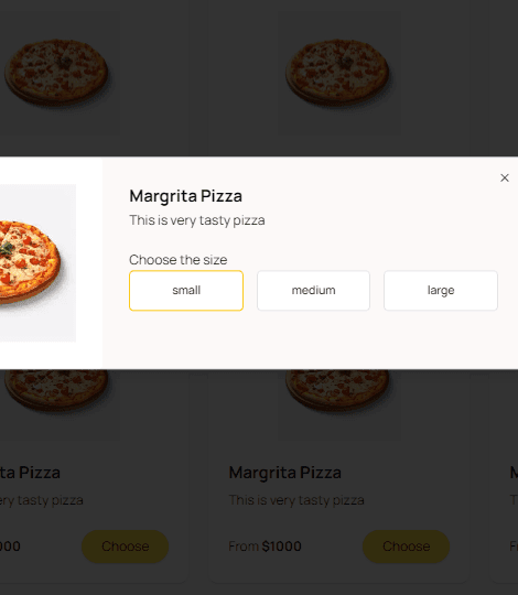 Pizza App