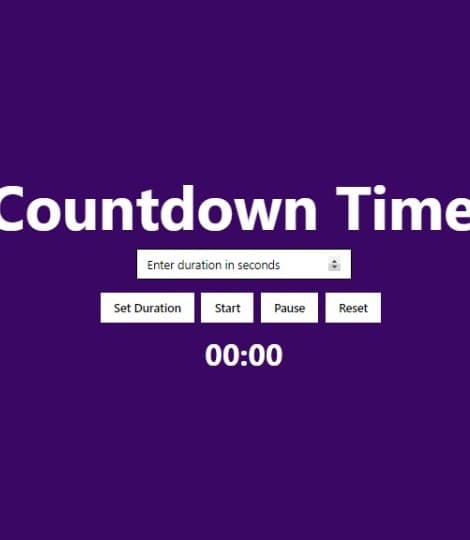 Countdown Timer
